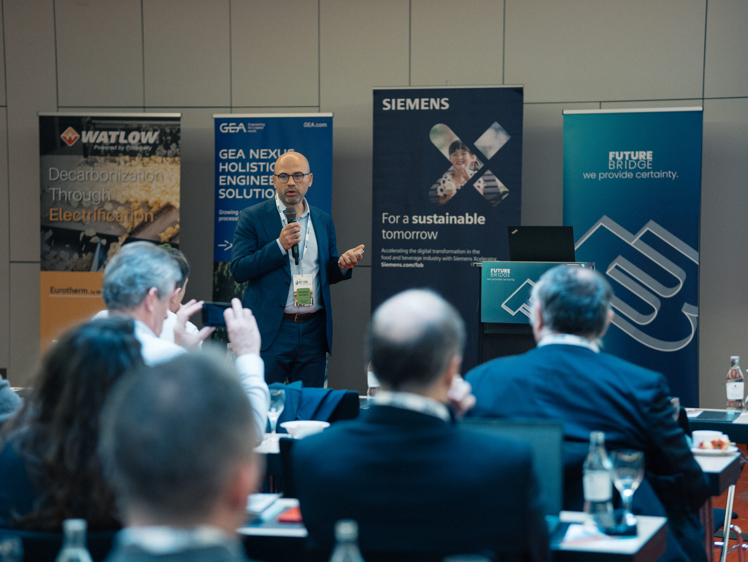 Delegates at the Net Zero Food & Beverage Forum in Berlin